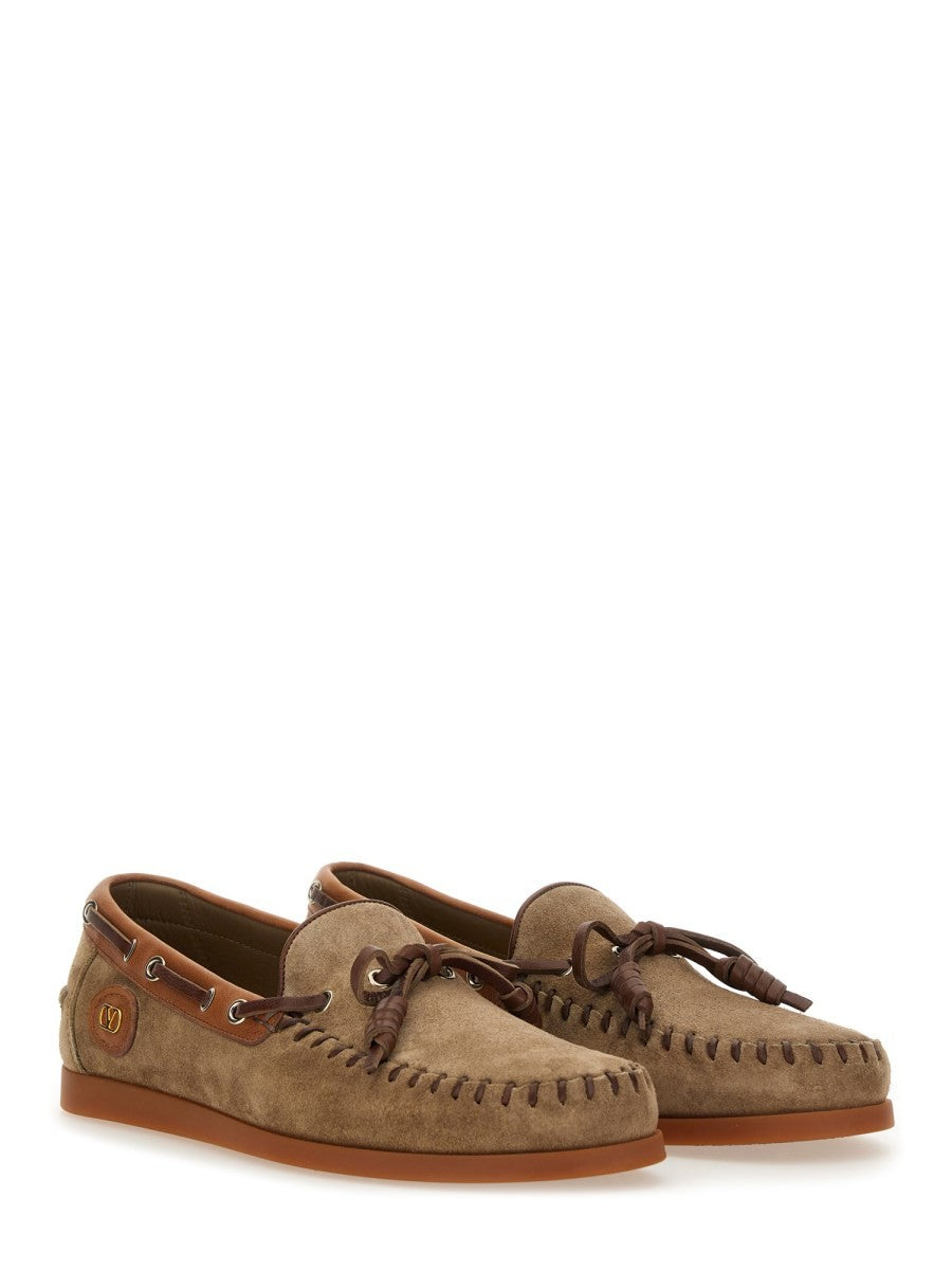 Valentino Garavani - Man - Beige - Loafer