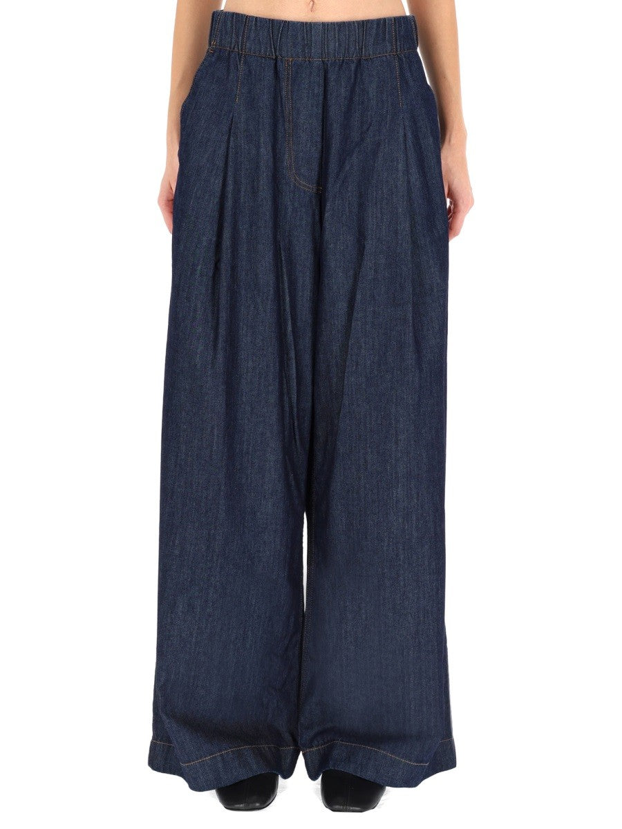 Dries Van Noten - Woman - Blue - Pants