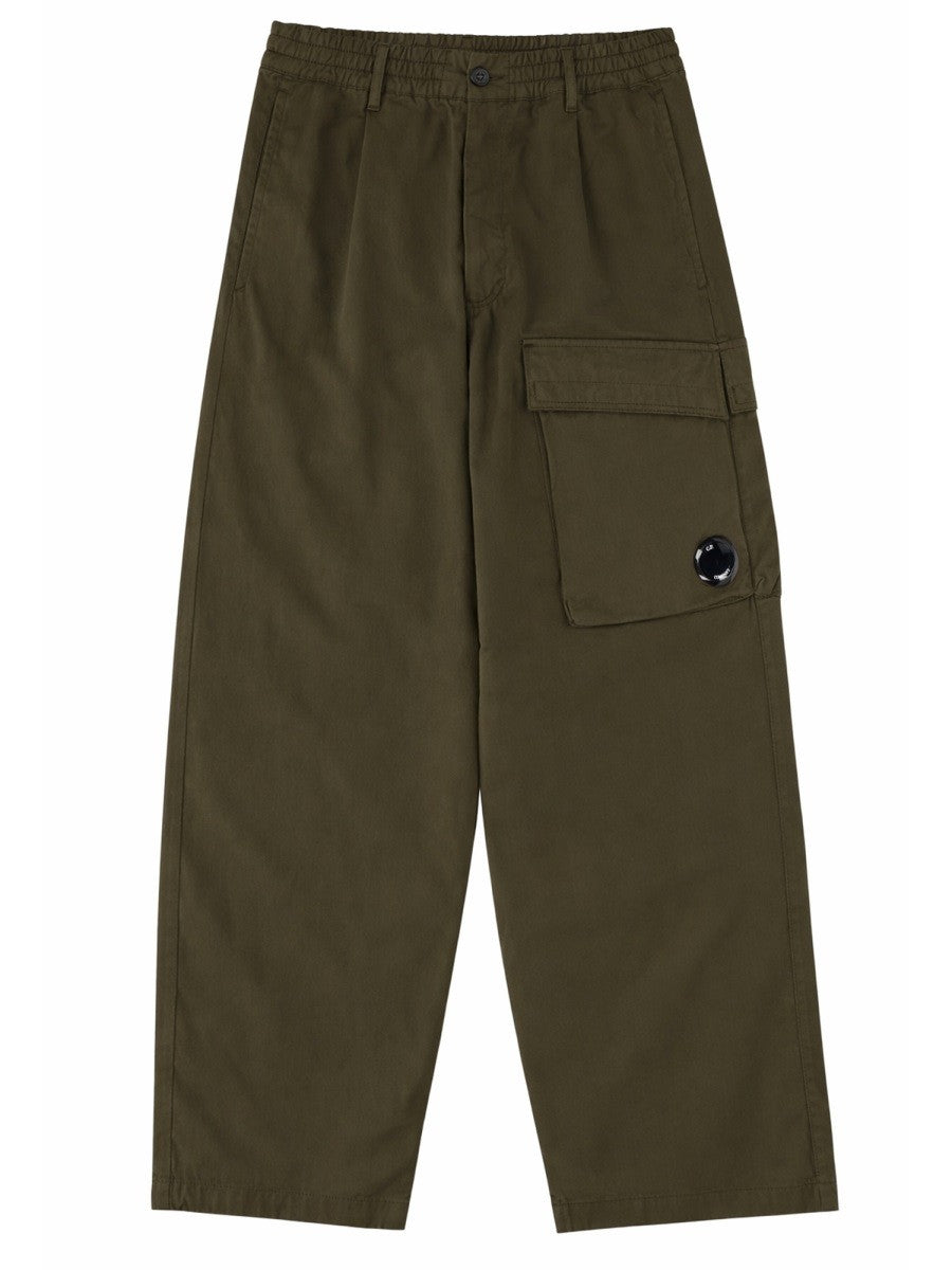 C.P. COMPANY - Man - Green - Pants