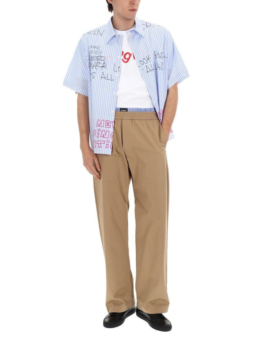 msgm - Man - Beige - Pants