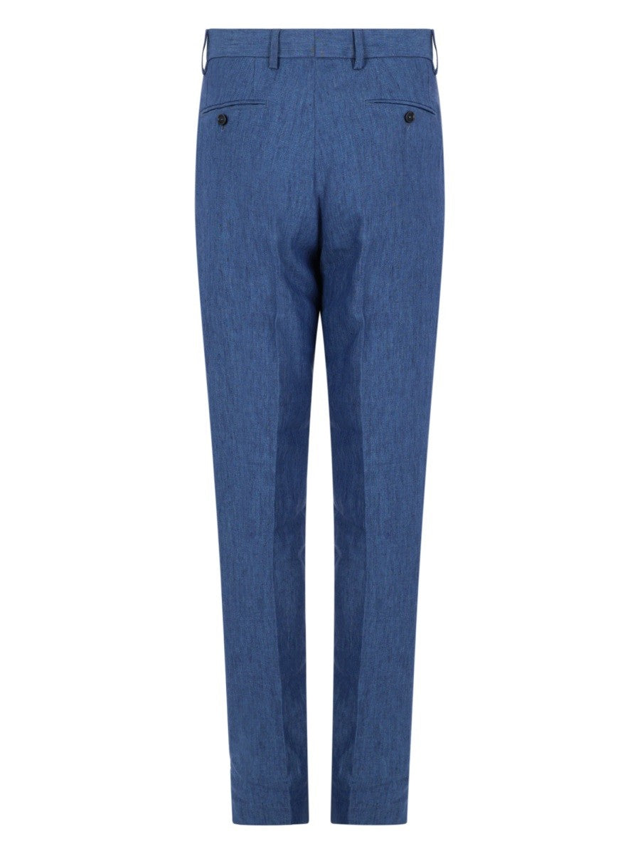 120% LINO - Man - Blue - Pants