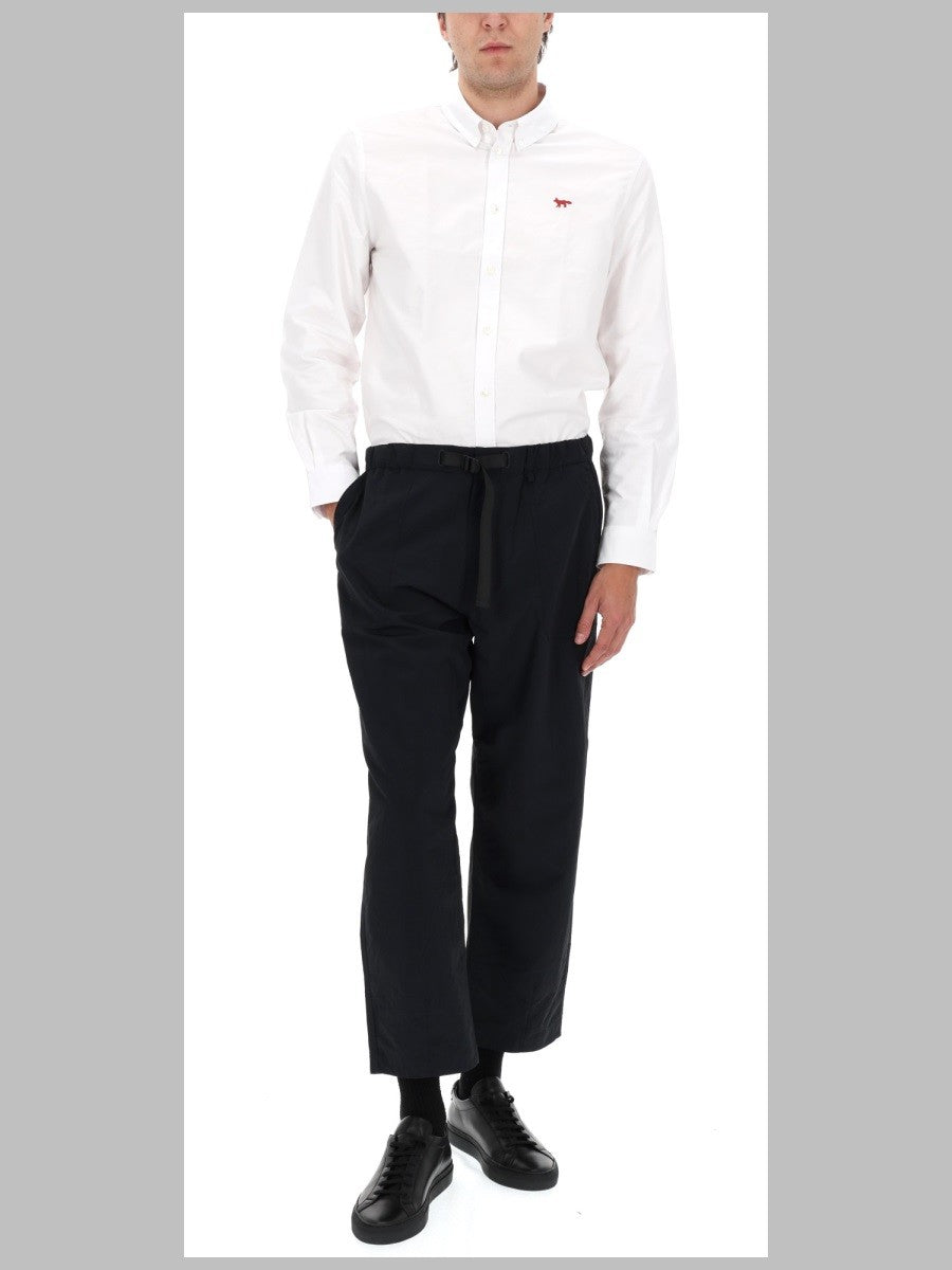Maison Kitsune - Man - Black - Pants