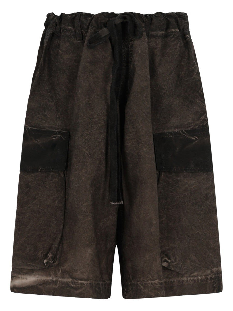 UMA WANG - Man - Brown - Shorts