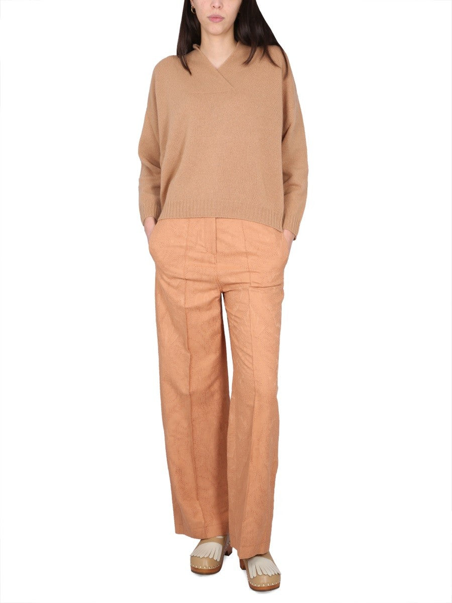 ALYSI - Woman - Brown - Pants