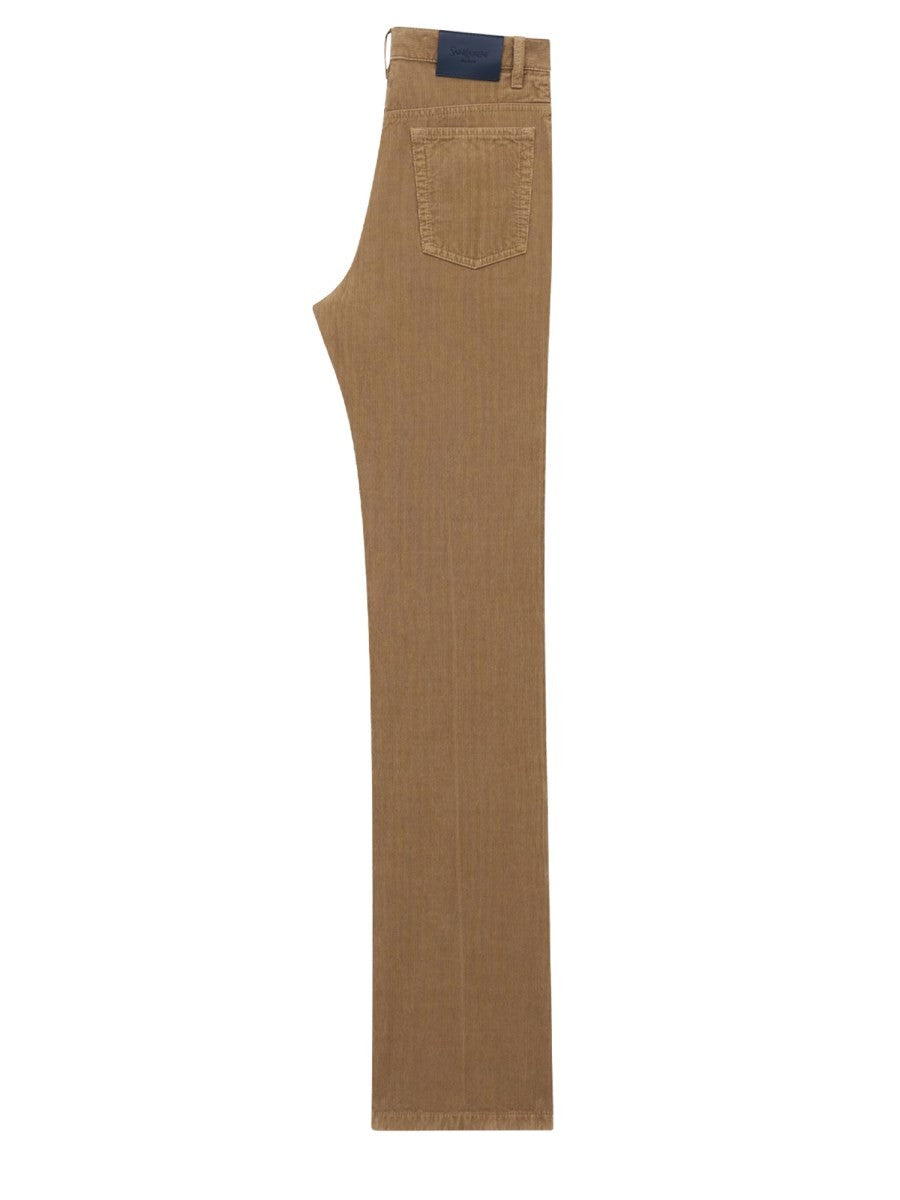 Saint Laurent - Woman - Beige - Pants