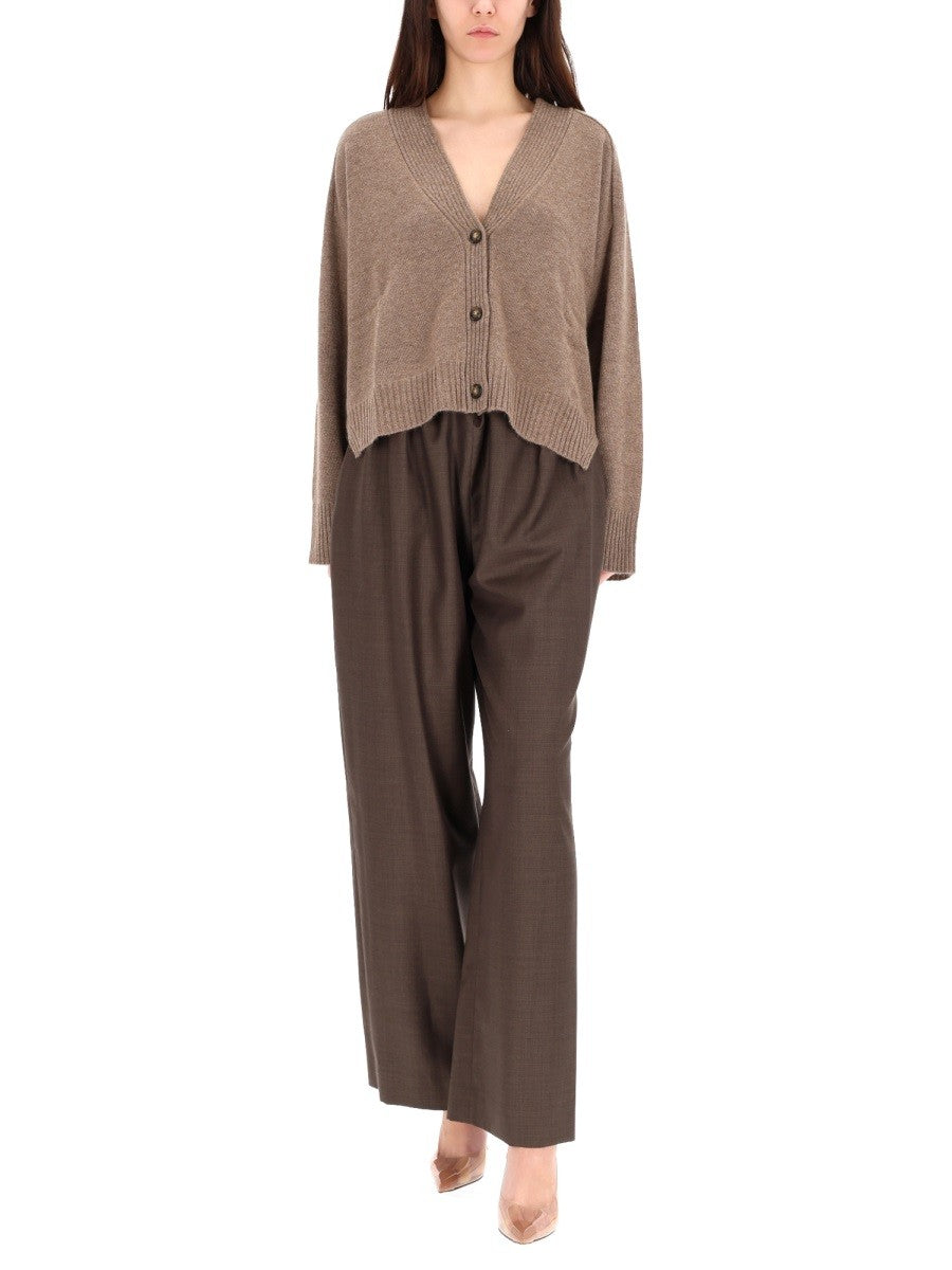LOULOU DE SAISON - Woman - Brown - Pants