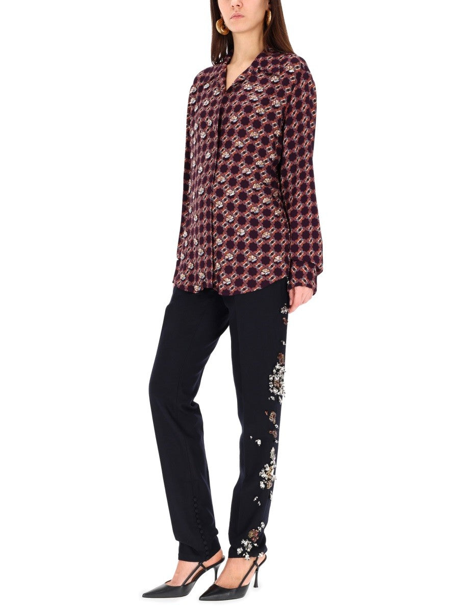 Dries Van Noten - Woman - Blue - Pants