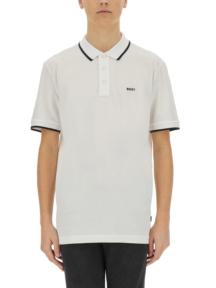 Boss - Man - White - Polo Shirt