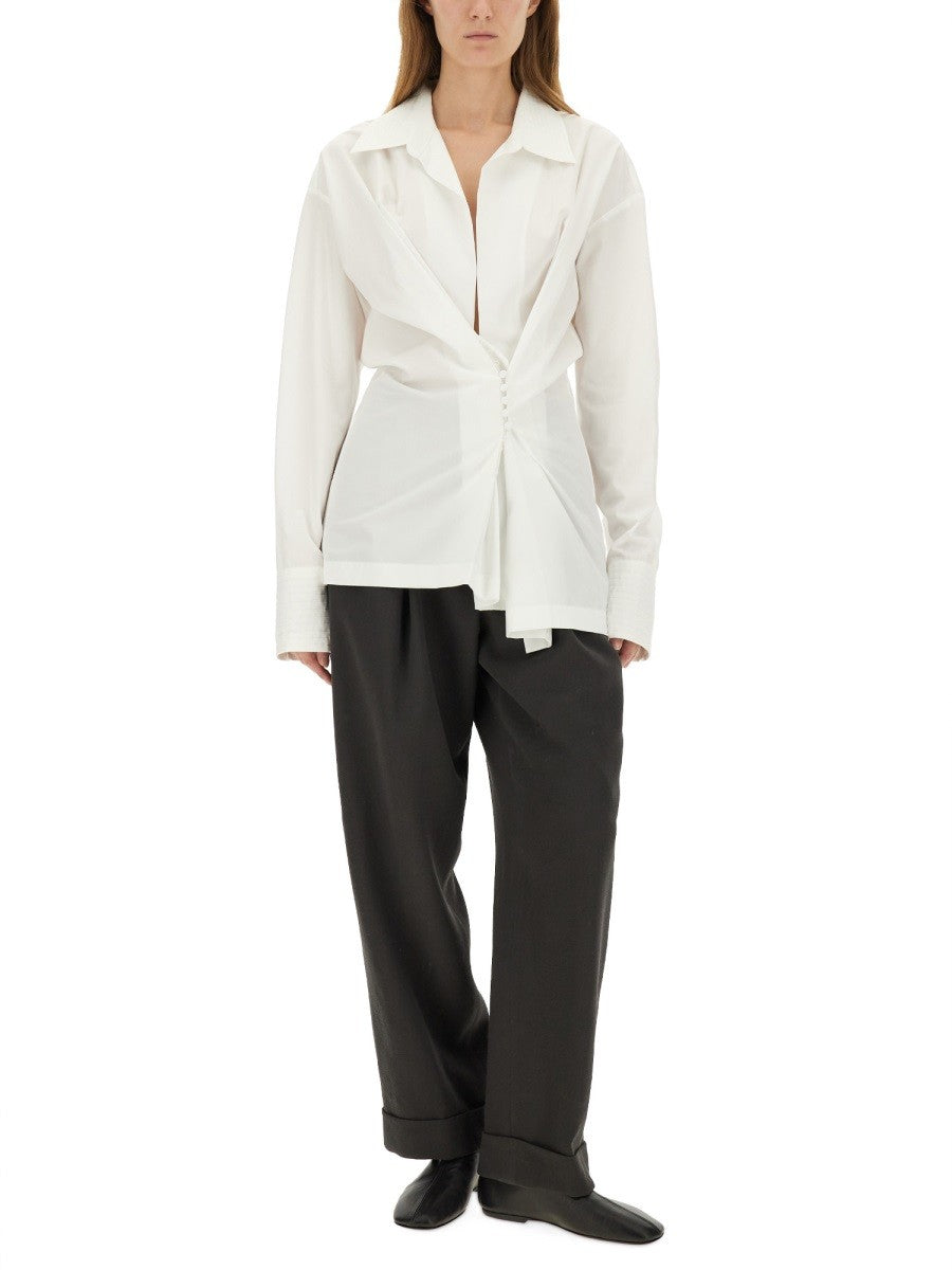 Dries Van Noten - Woman - Grey - Pants
