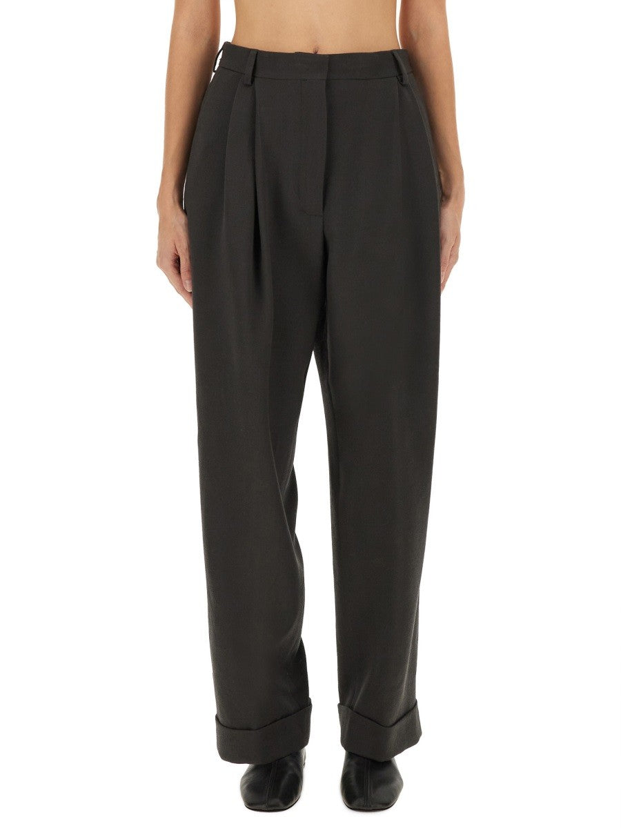 Dries Van Noten - Woman - Grey - Pants