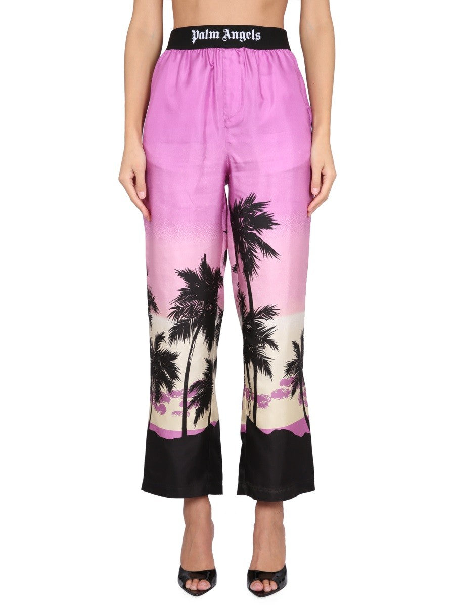 Palm Angels - Woman - Purple - Pants