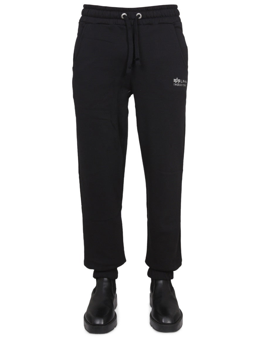 ALPHA INDUSTRIES - Man - Black - Pants