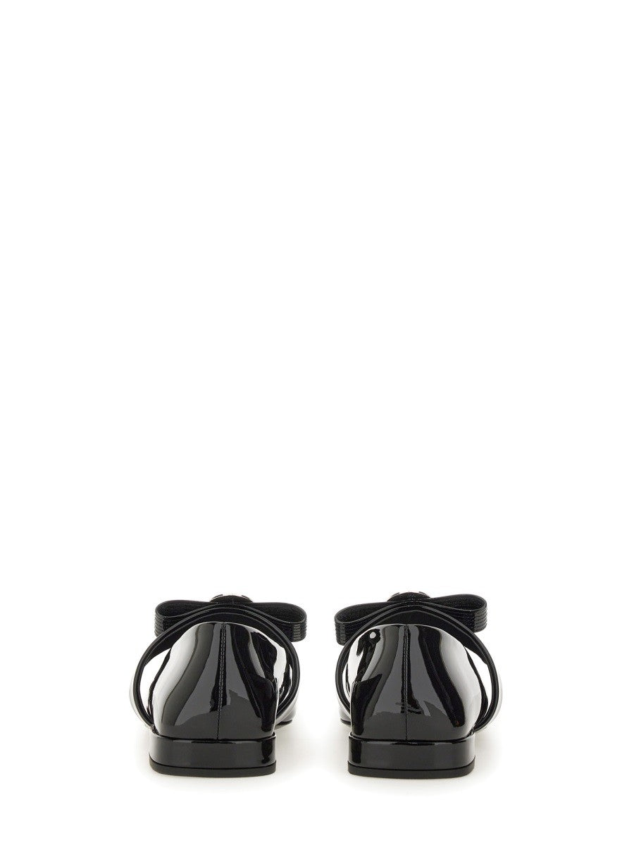 Versace - Woman - Black - Flat