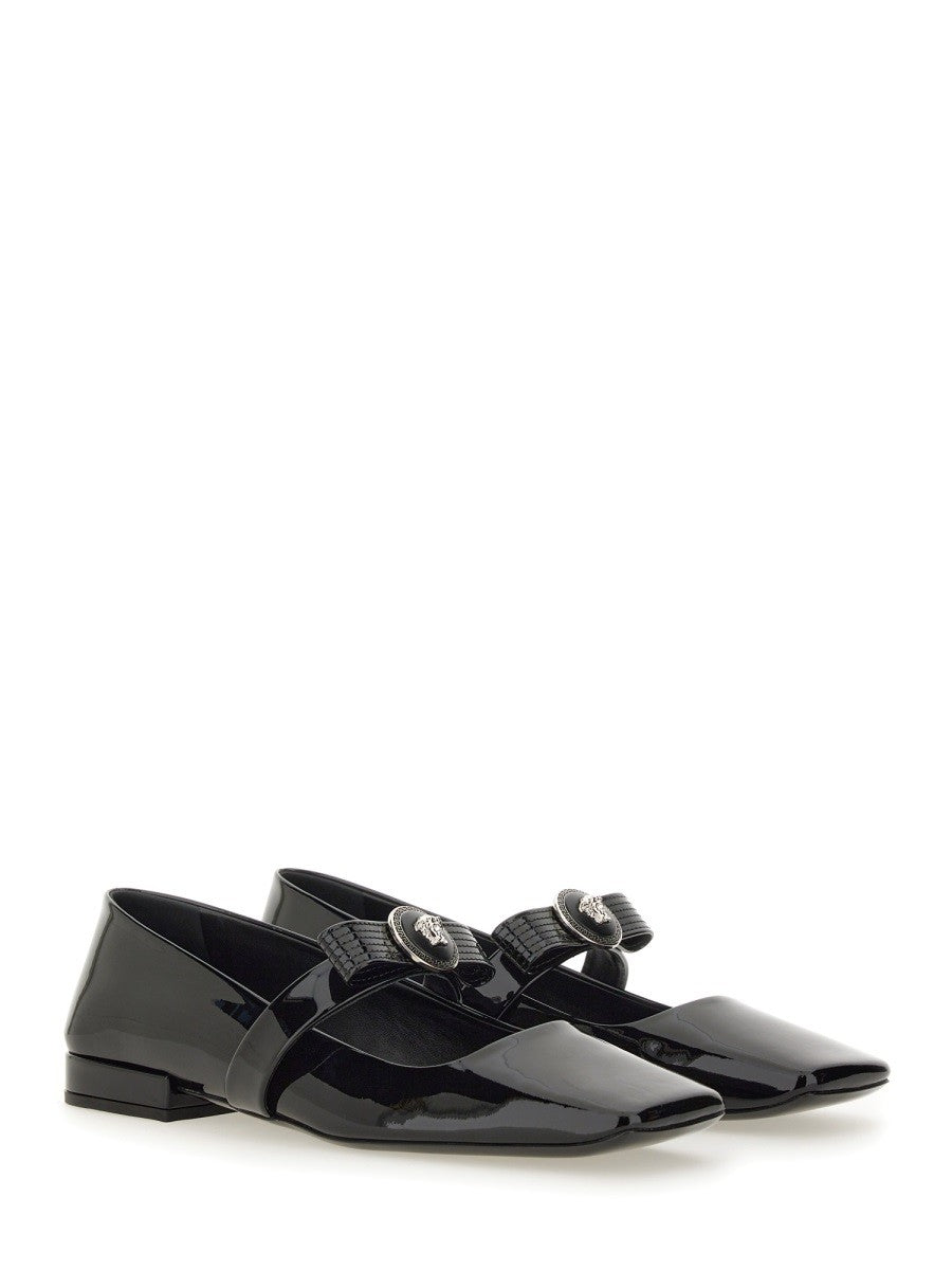 Versace - Woman - Black - Flat
