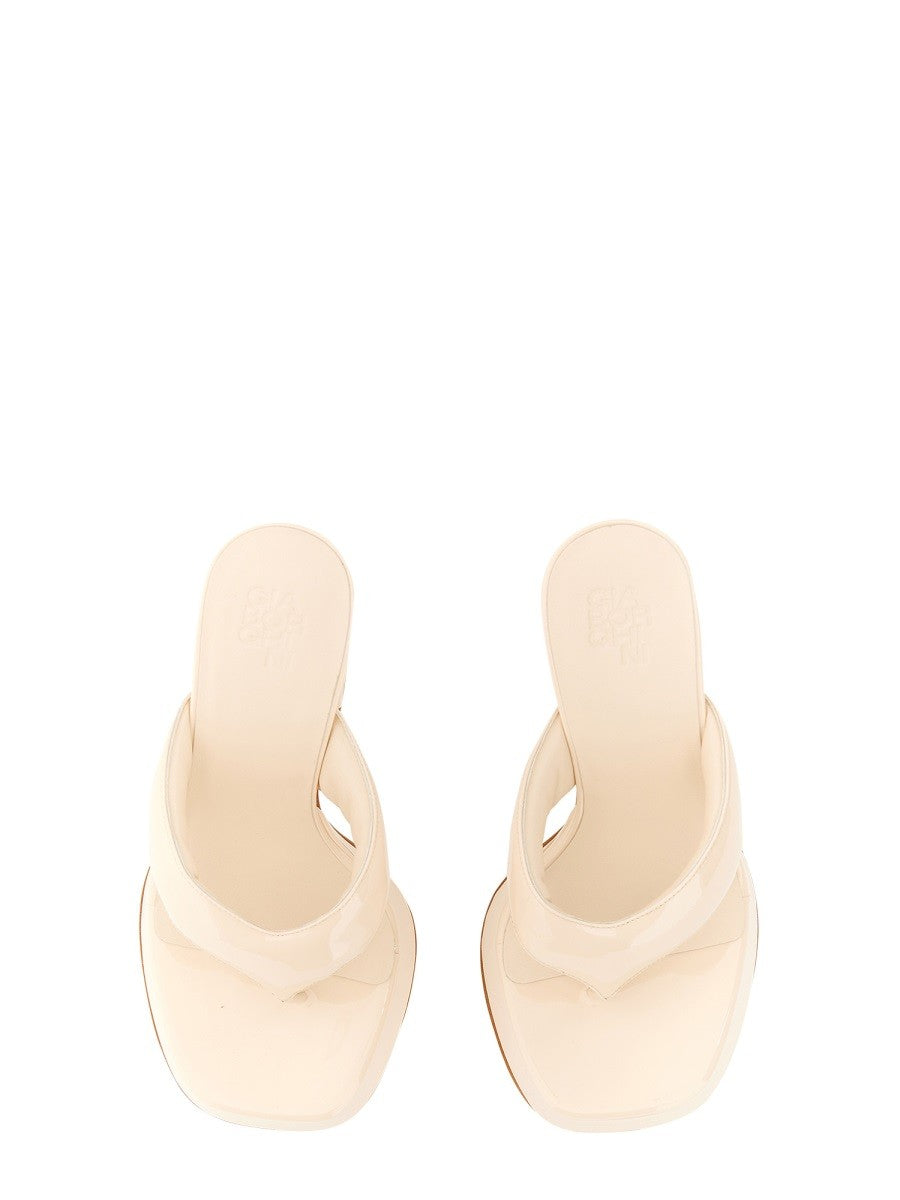 GIA BORGHINI - Woman - Beige - Heel