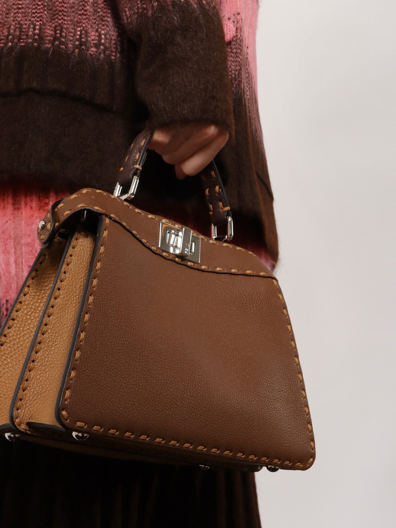 Fendi - Woman - Brown - Crossbody Bag
