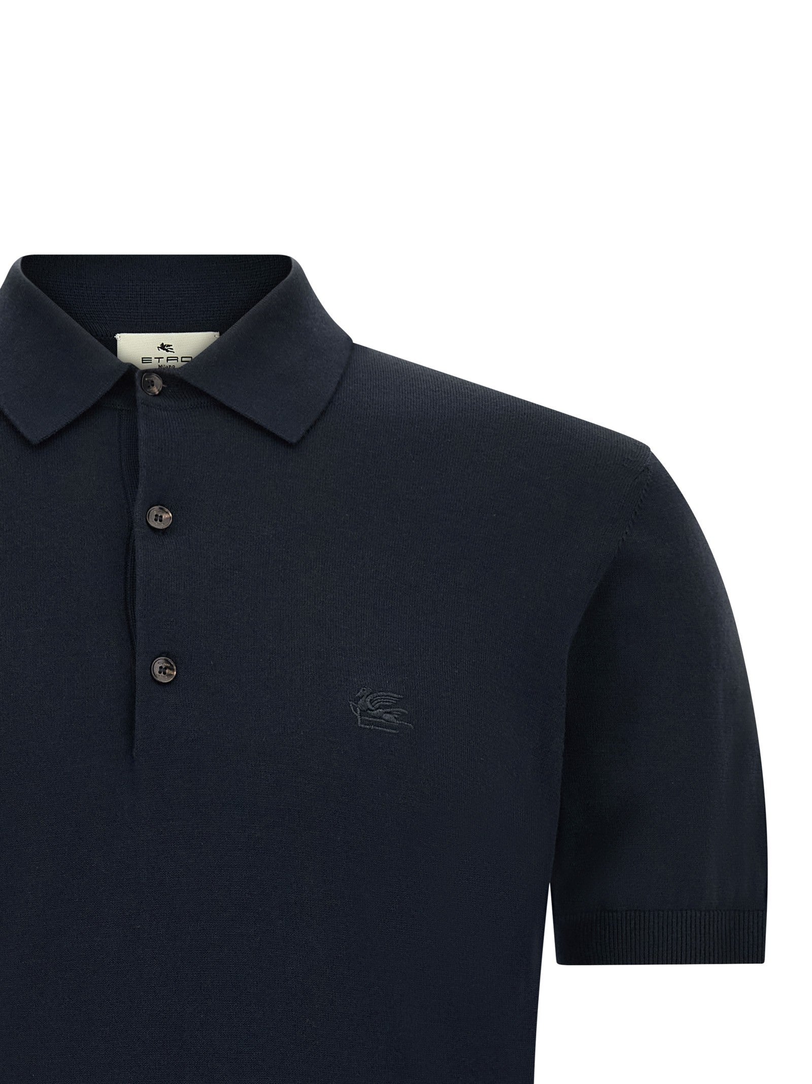 Etro - nan - Blue - Polo Shirt