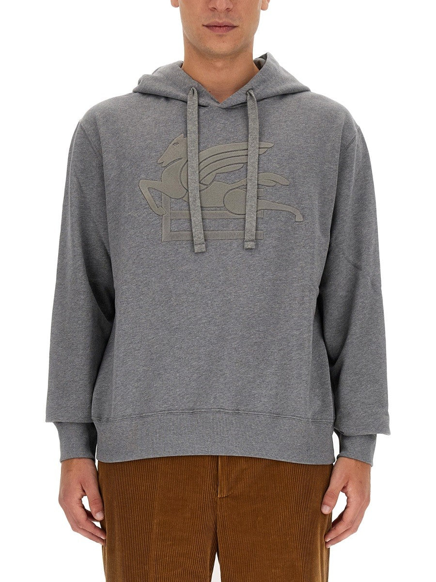 Etro - Man - Grey - Sweatshirt