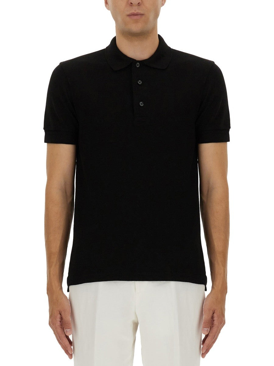 TOM FORD - Man - Black - Polo Shirt