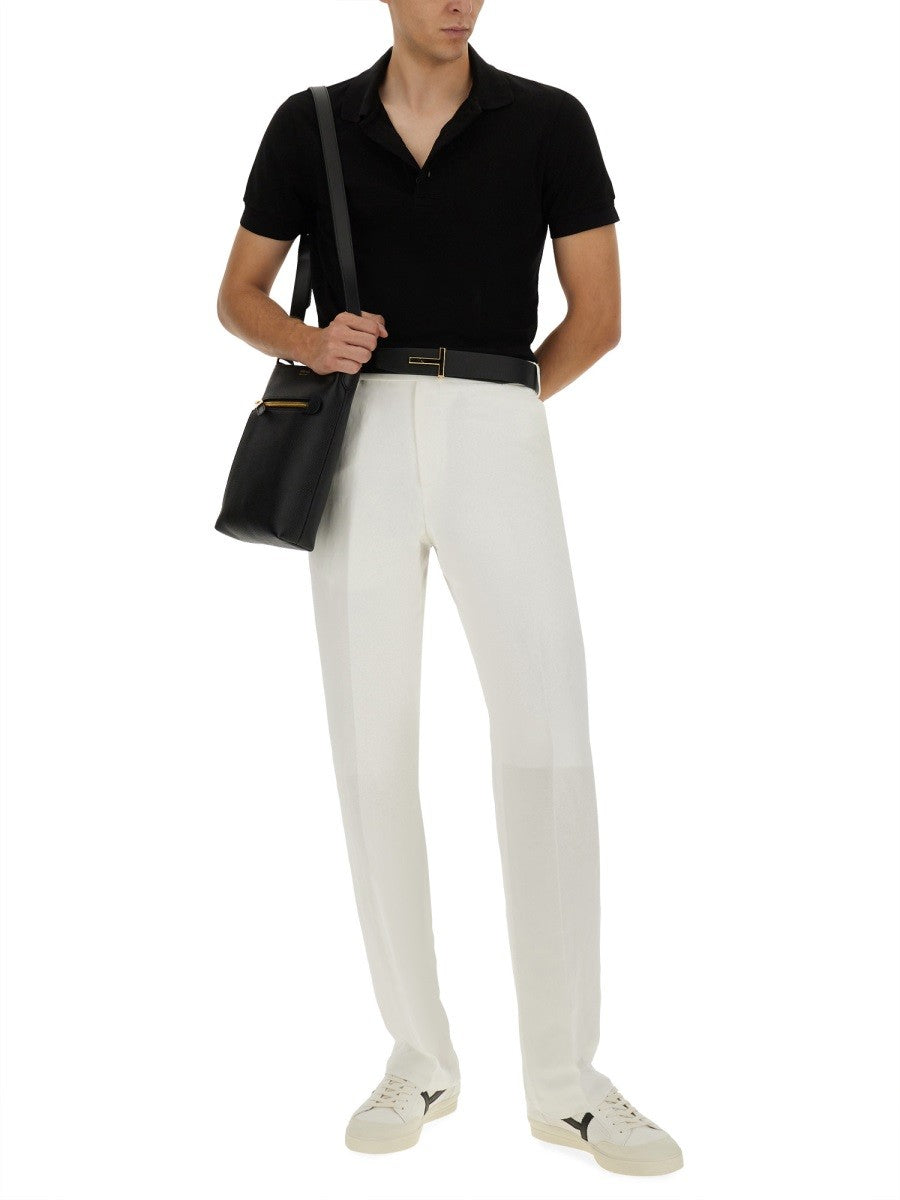 TOM FORD - Man - Black - Polo Shirt