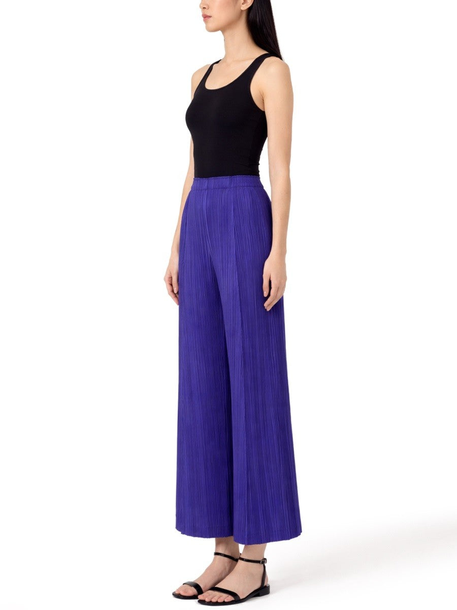 PLEATS PLEASE ISSEY MIYAKE - Woman - Purple - Pants