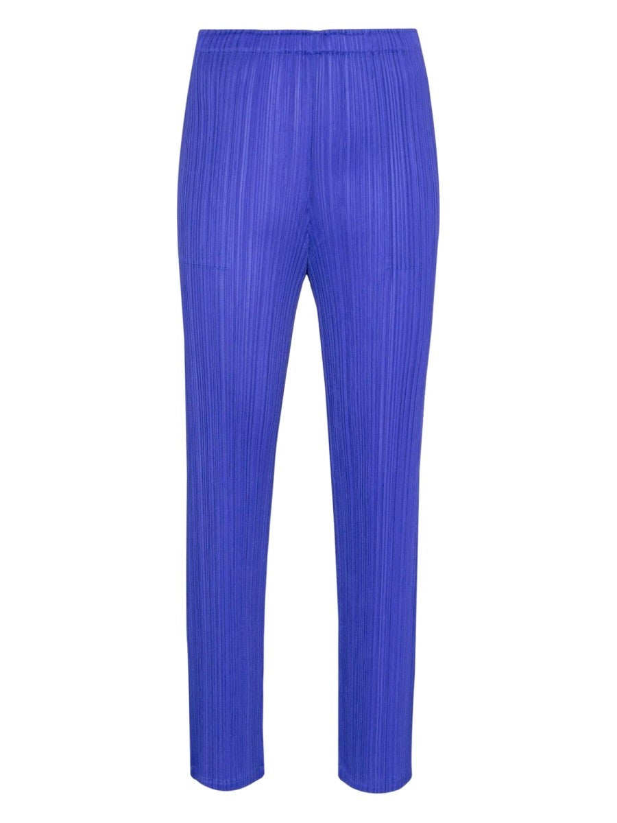 PLEATS PLEASE ISSEY MIYAKE - Woman - Blue - Pants