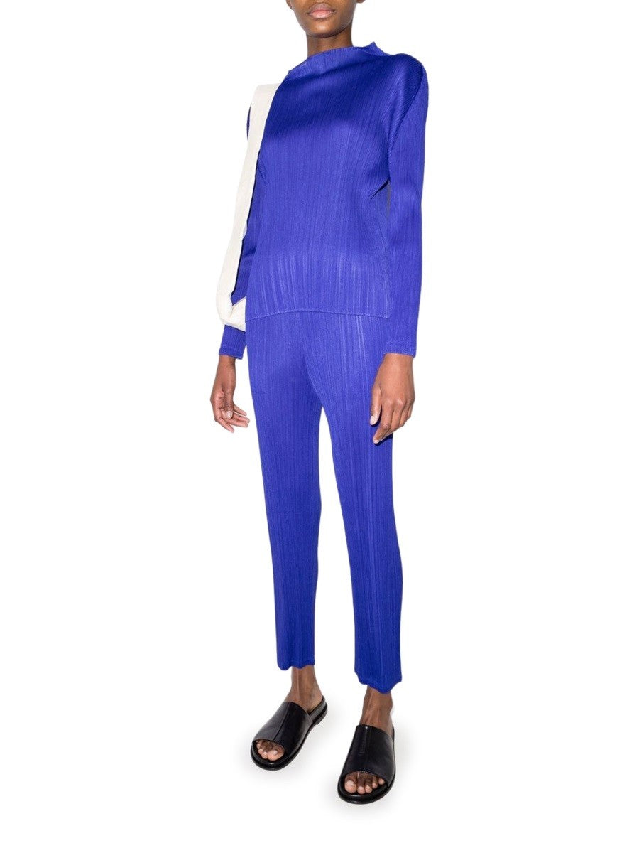 PLEATS PLEASE ISSEY MIYAKE - Woman - Blue - T-shirt