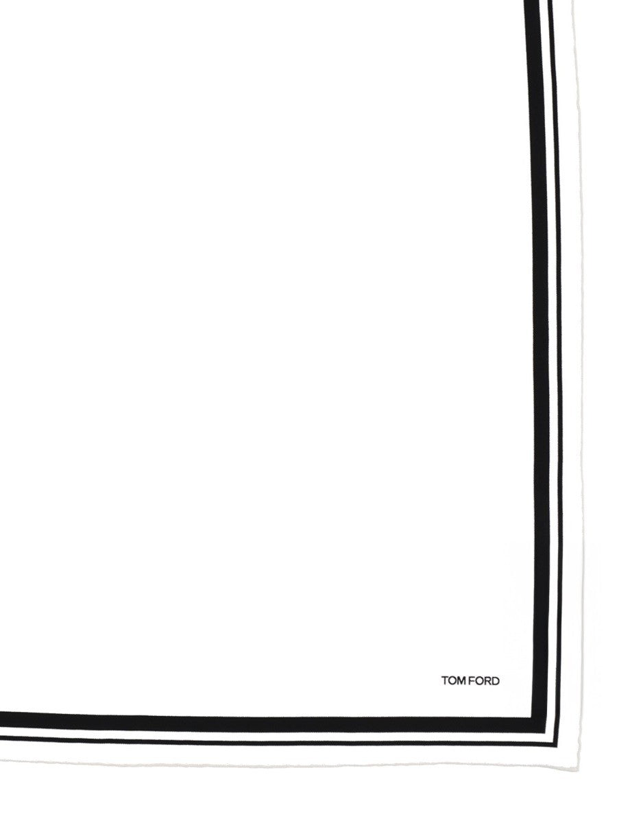 TOM FORD - Man - White - Scarf