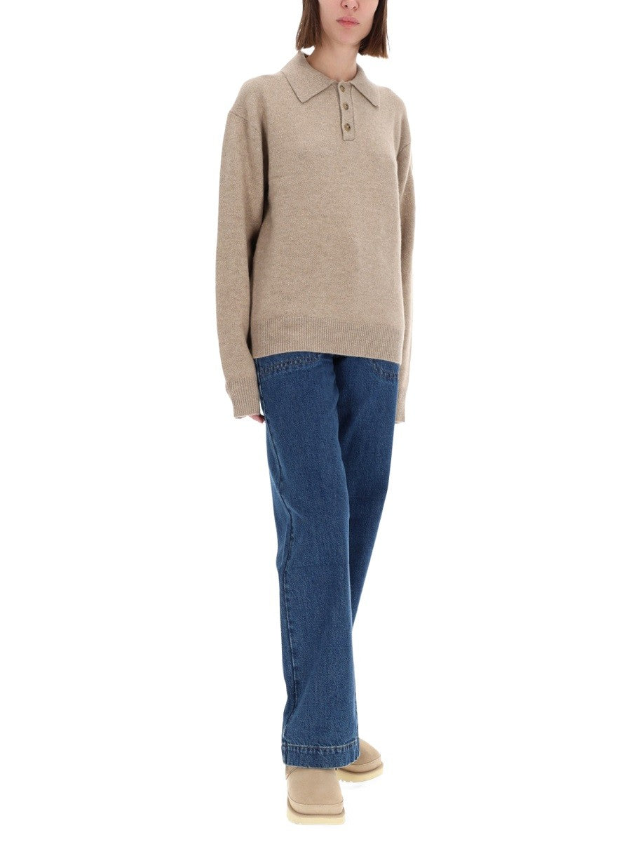 GUEST IN RESIDENCE - Woman - Beige - POLO SHIRTS