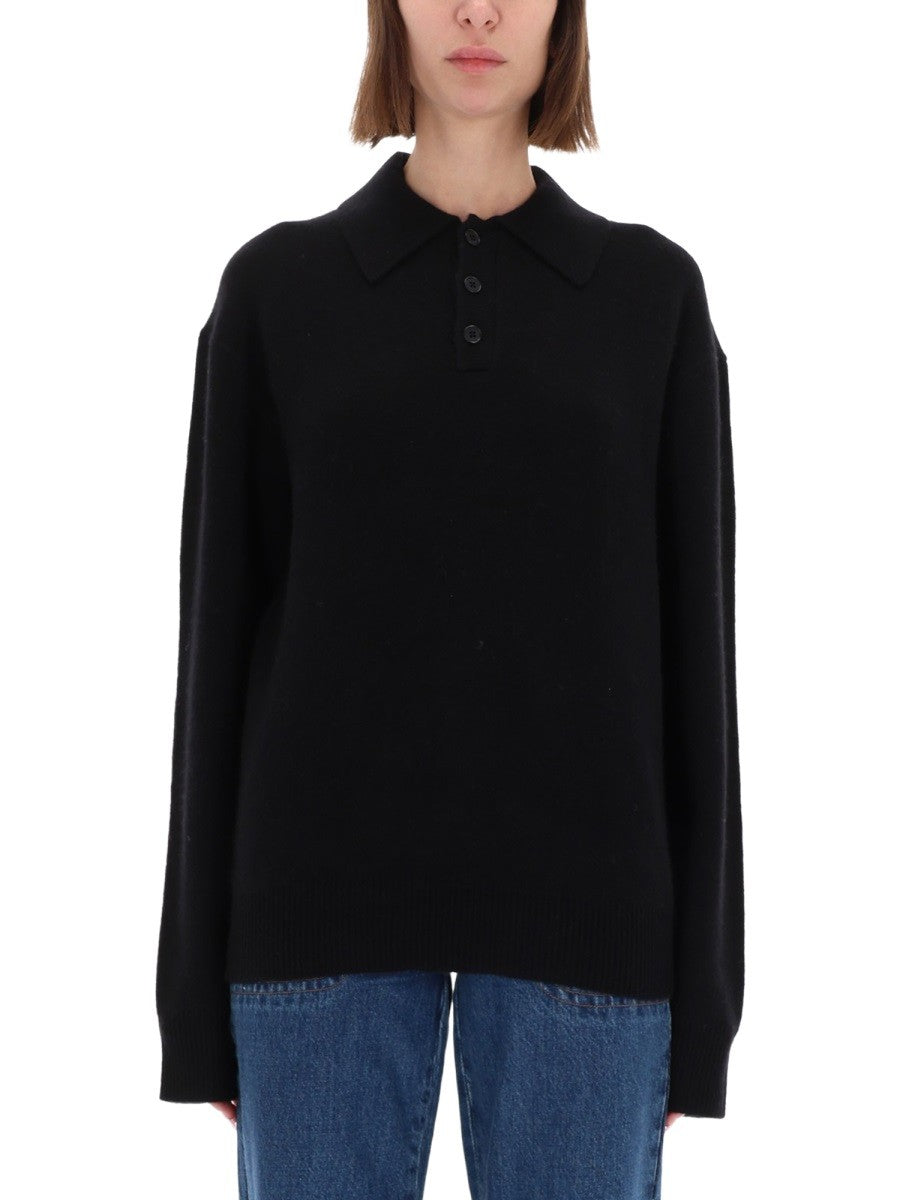 GUEST IN RESIDENCE - Woman - Black - POLO SHIRT