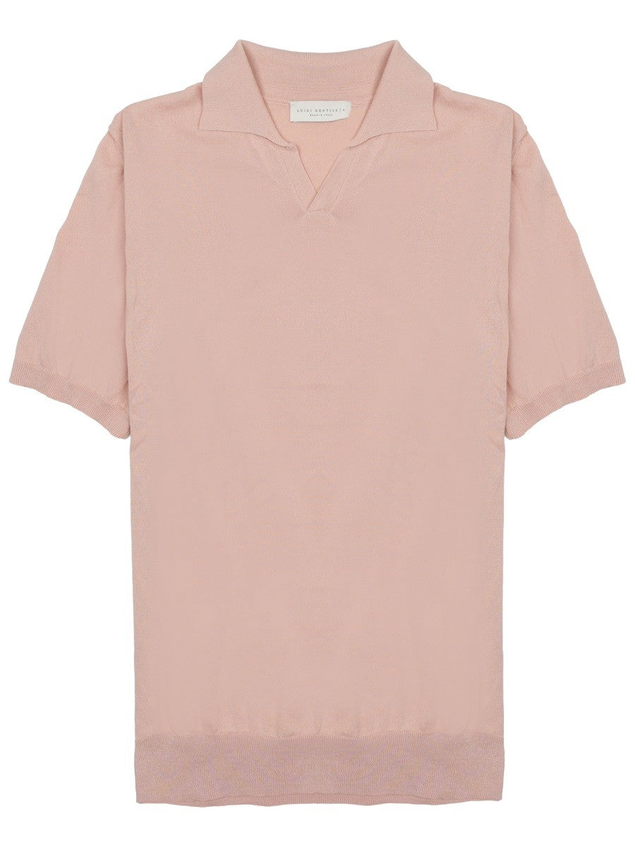 LUIGI GENTILE - Man - Black - Polo Shirt