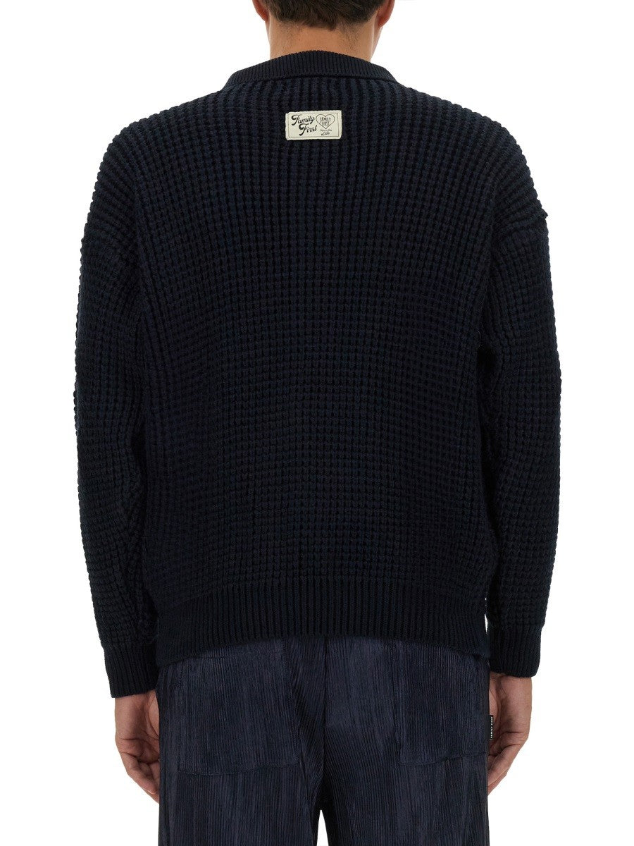 FAMILY FIRST - Man - Blue - Sweater