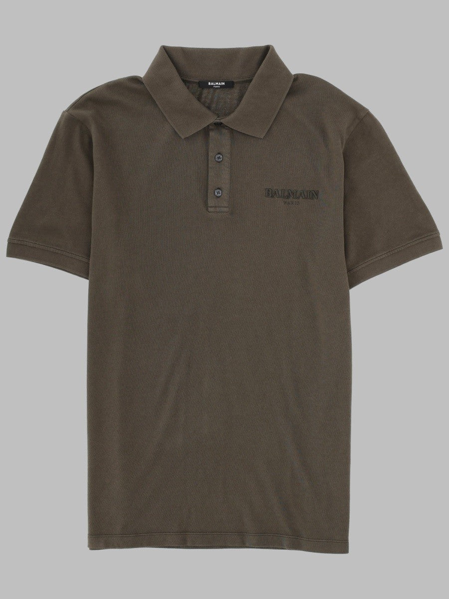 Balmain - Man - Green - Polo Shirt