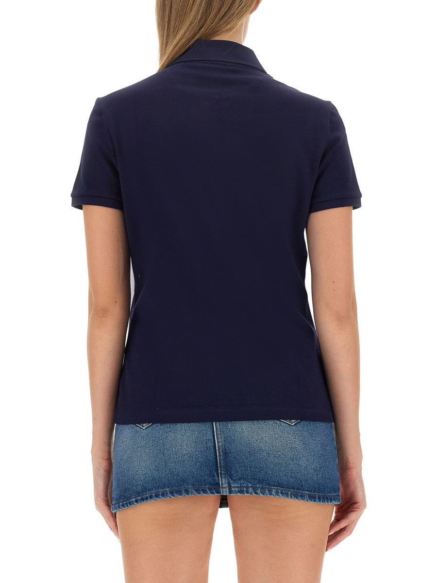 Lacoste - Woman - Blue - POLO SHIRT