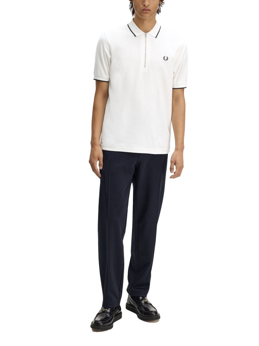 FRED PERRY - Man - White - Polo Shirt