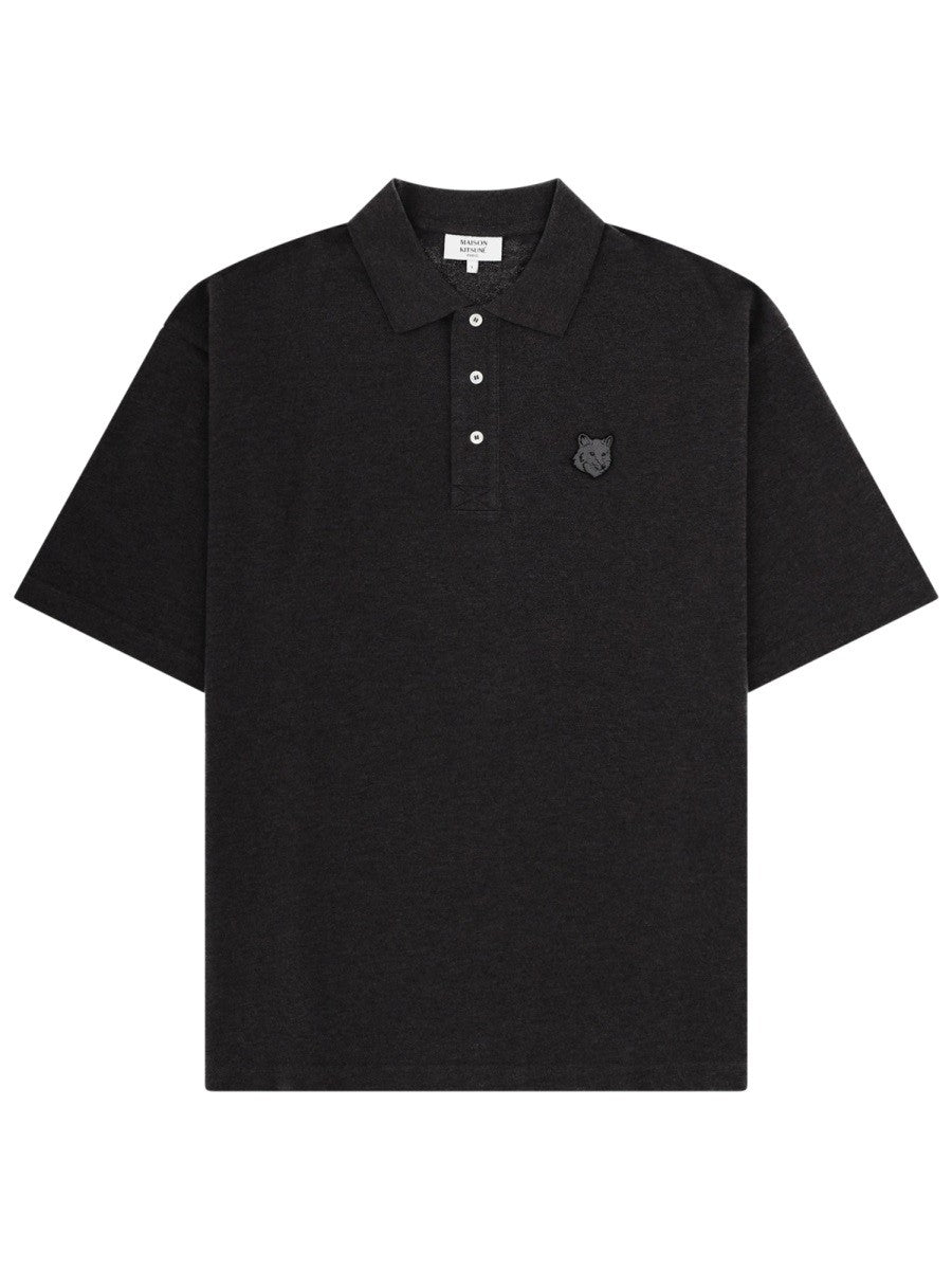 Maison Kitsune - Man - Black - Polo Shirt