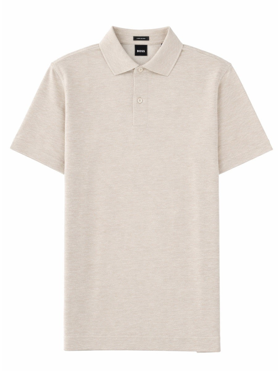 Boss - Man - Beige - Polo Shirt