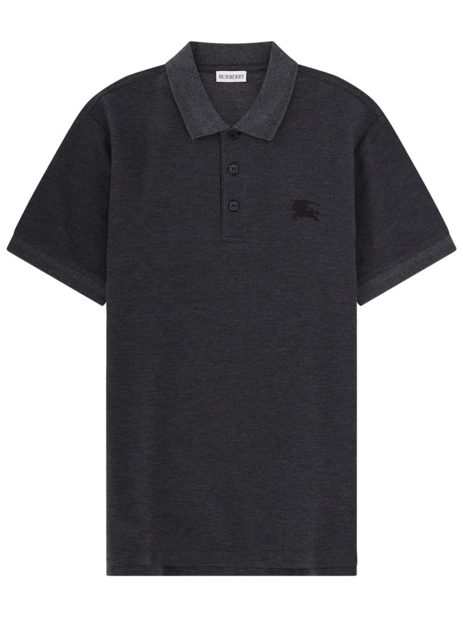 Burberry - Man - Grey - Polo Shirt