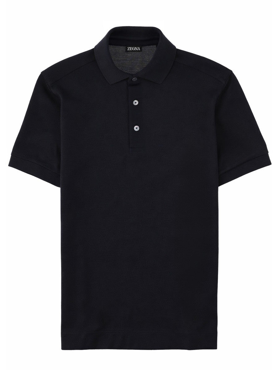 Zegna - Man - Blue - Polo Shirt