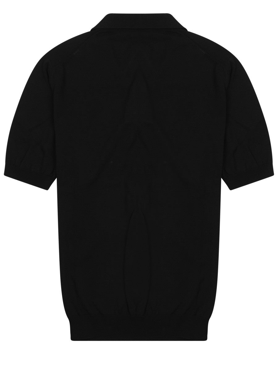 Tagliatore - Man - Black - Polo Shirt