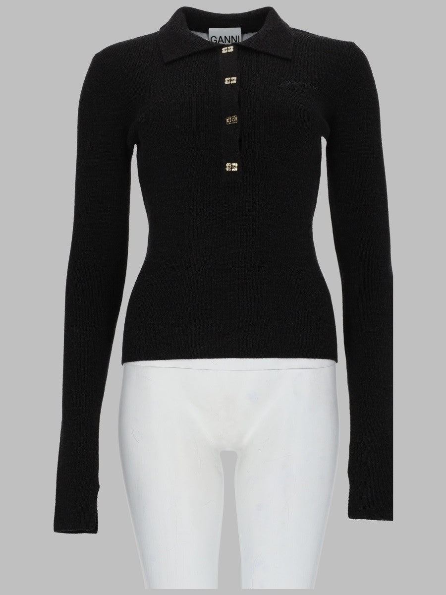 GANNI - Woman - Black - Sweater