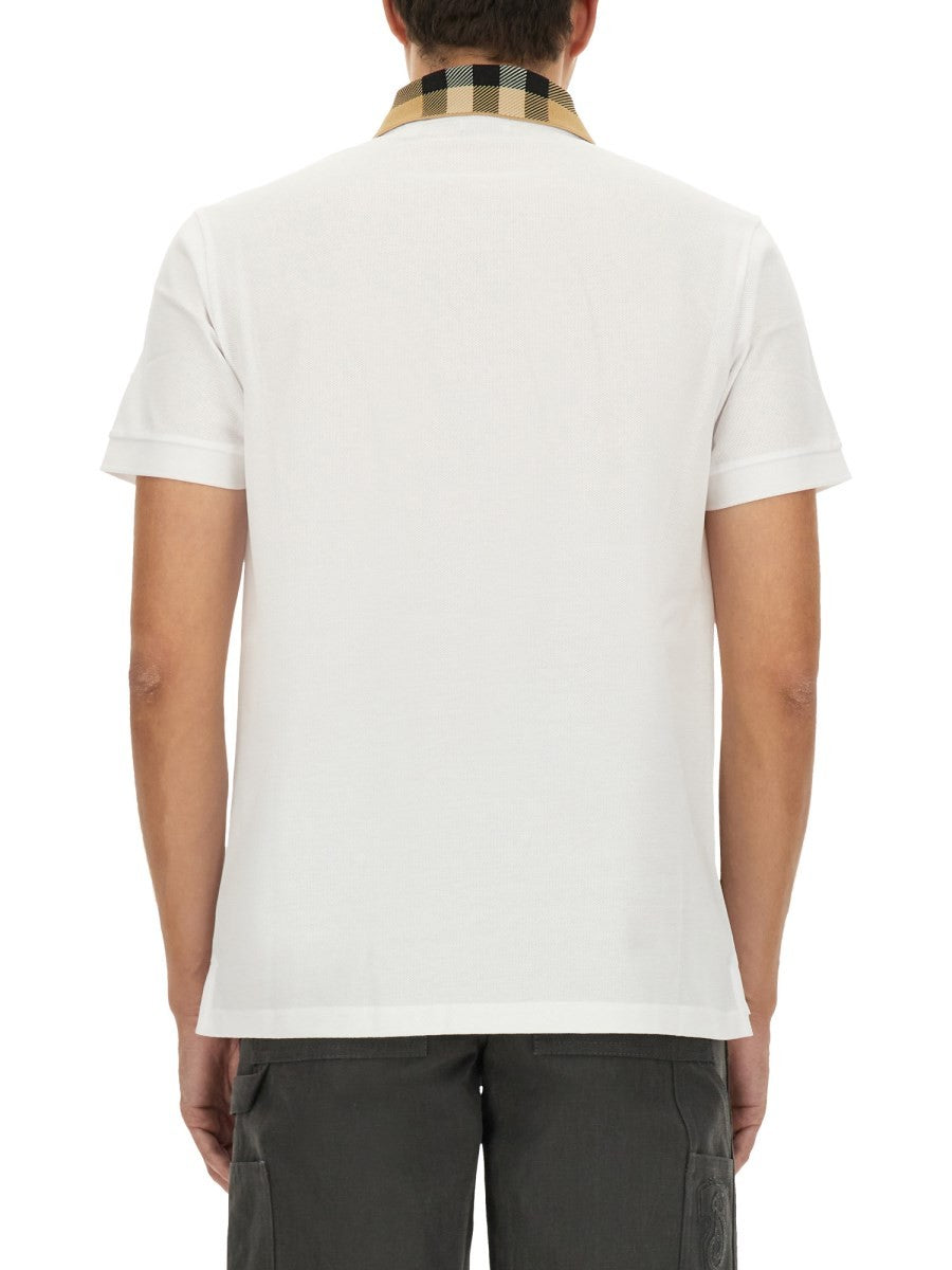 Burberry - Man - White - Polo Shirt