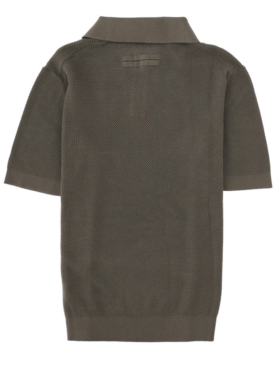 Zegna - Man - Grey - Polo Shirt