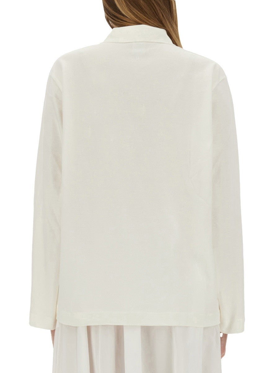 BAUM UND PFERDGARTEN - Woman - White - POLO SHIRTS