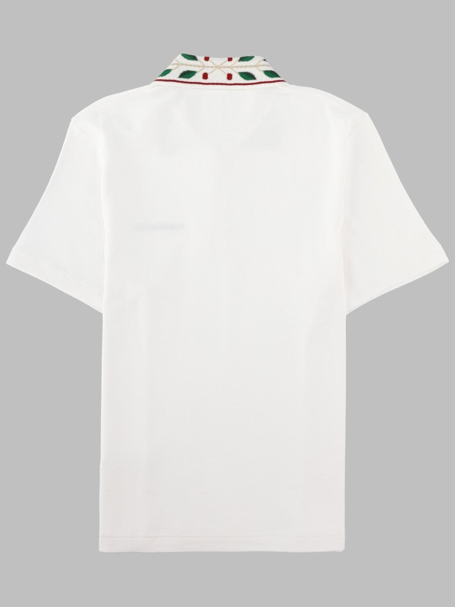 CASABLANCA - Man - White - Polo Shirt