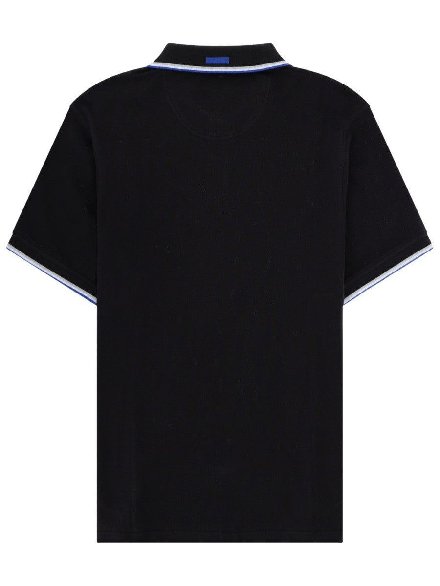PAUL SMITH X BARBOUR - Man - Blue - Polo Shirt