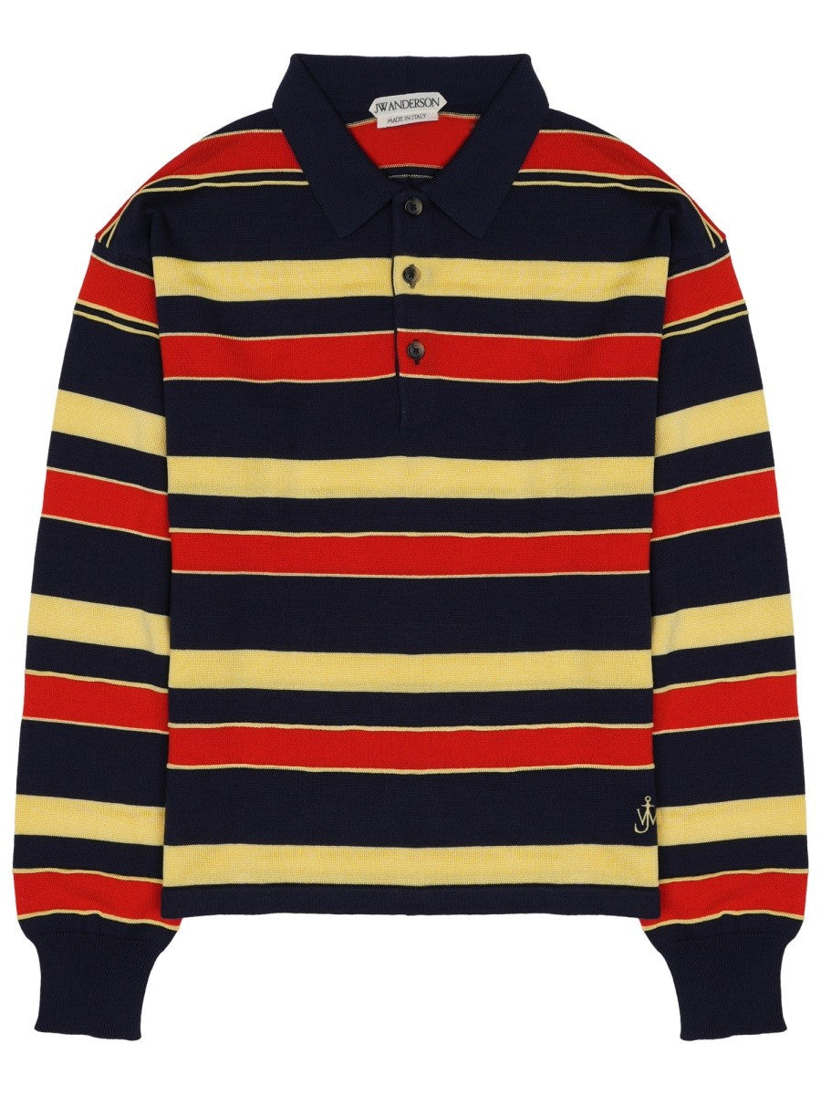 jw anderson - Man - Multicolor - Polo Shirt