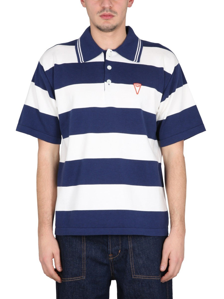 Kenzo - Man - Blue - Polo Shirts