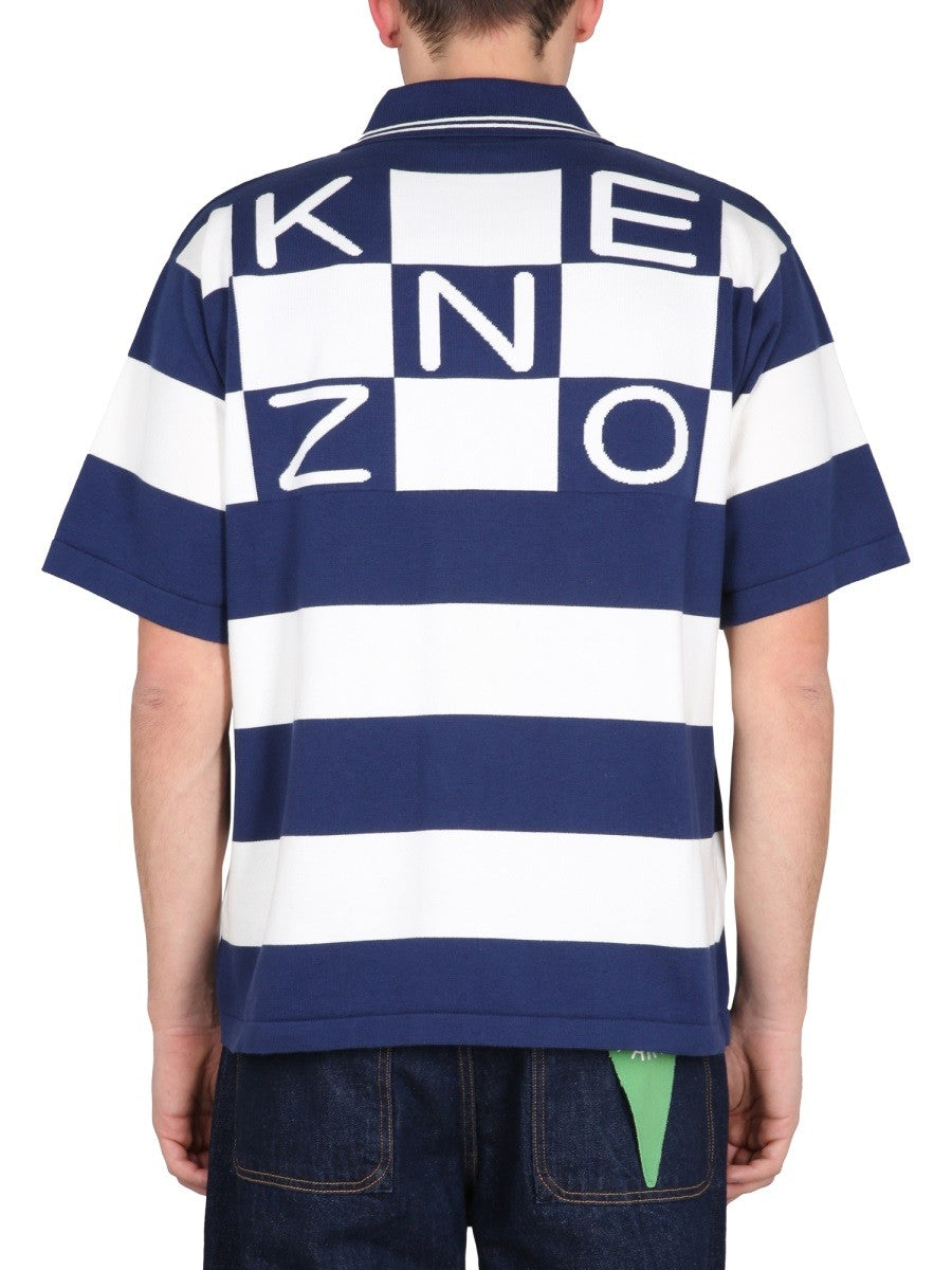 Kenzo - Man - Blue - Polo Shirts