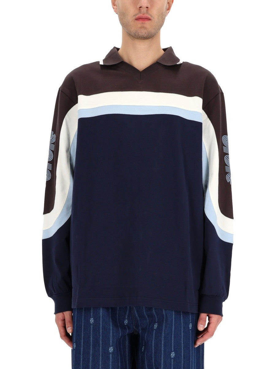 Drole De Monsieur - Man - Blue - Polo Shirt